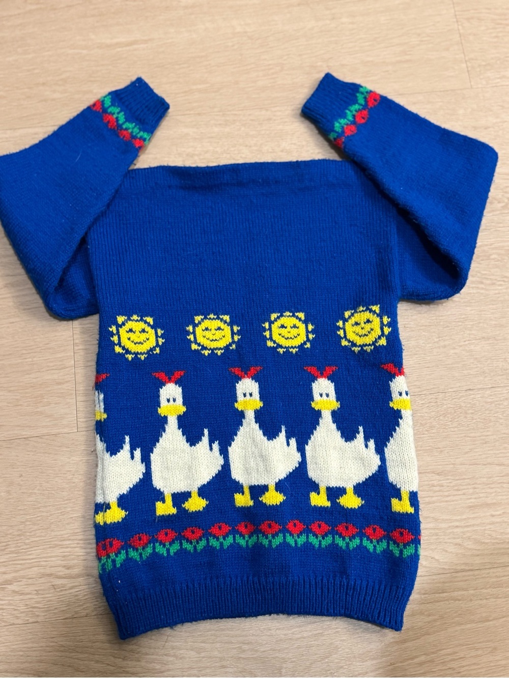 Vintage Kids Duck Sweater 4T/5T